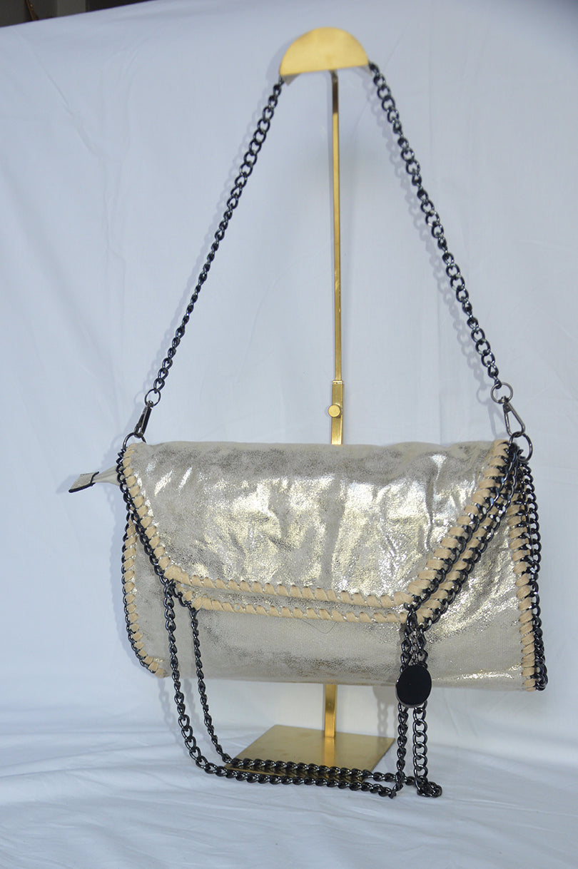 carteira stella dourada