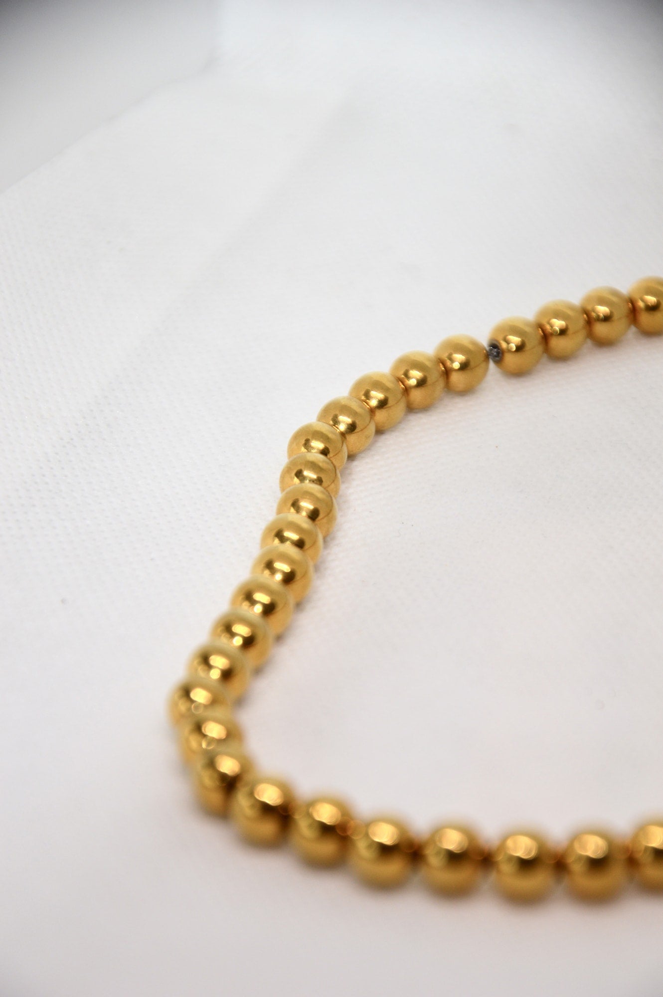 colar chunky dourado