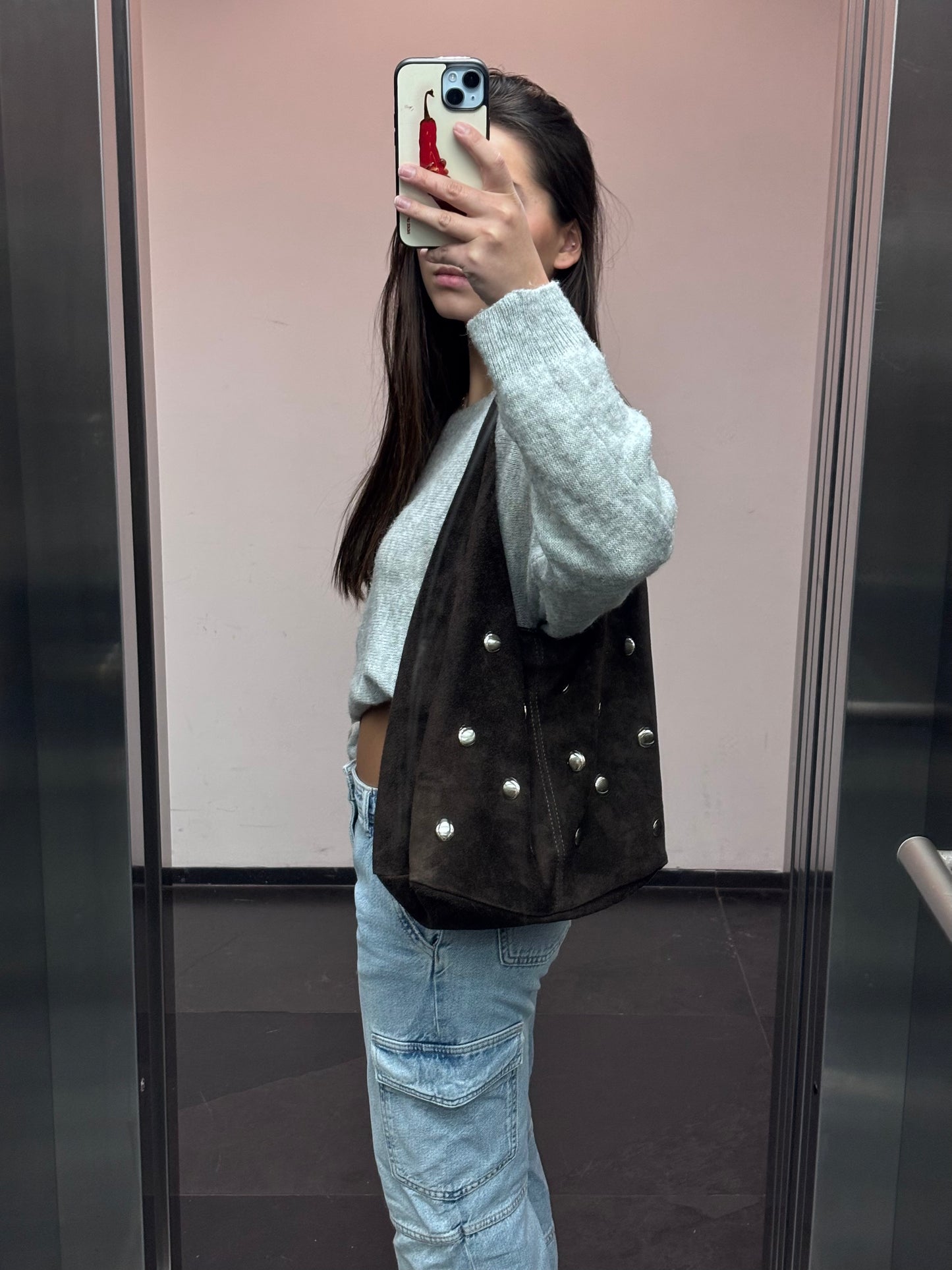 carteira de pele maisie