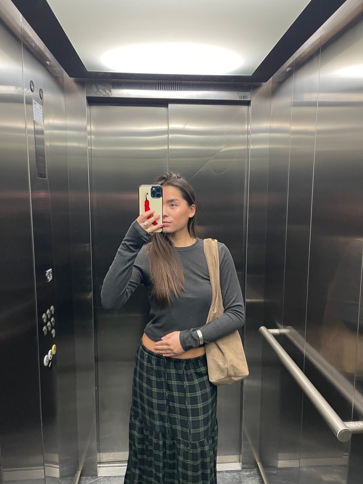 carteira de pele luna